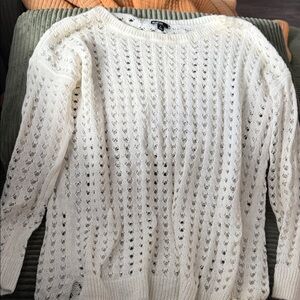 Valette Cream Knit Sweater
